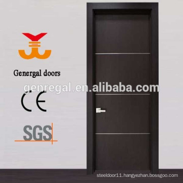 Veneered wooden solid core flush door